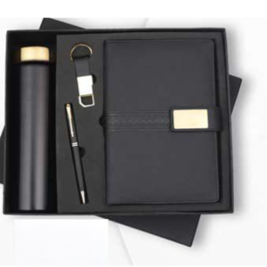BDPK-05 4-in-1 Bottle, Diary, Pen & Keychain Set executive gift box