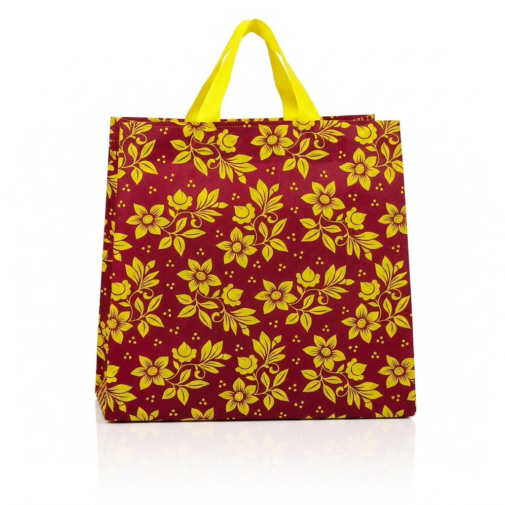 Reusable Non-Woven & Printed Gift Carry Bags | Pack of 50