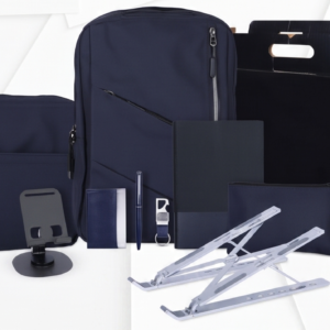 JK-03 Deluxe VIP Joining Kit presentation box with bottle diary pen and tech gadgets
