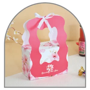 Pink floral Hamper Box | Pack of 10