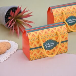 Hamper geometric pattern with high-gloss - Pack of 24 Pcs