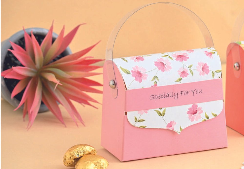 Mini Hand Bag Box - Pack of 24 Pcs