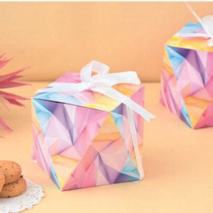 Diamond Box - Multi-color Prism Pattern | Pack of 24 Pcs