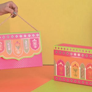Traditional Motif Hamper Bag | Pack of 10 Pcs