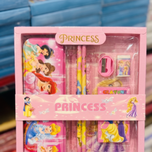 Disney Princess Deluxe Stationery Gift Set - Pink |10 pcs pack