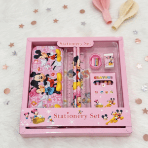 Deluxe Character Stationery Window Gift Box Set with Crayons |10 pcs pack