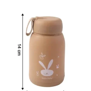 Hulu Hulu Bunny Pocket Thermos Flask 350ml - Caramel Beige |10 pcs pack